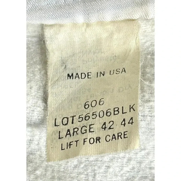 Vintage Rickwood Lumberjacks Satin Jacket Black & Orange Men's Large 42 44 USA - Picture 11 of 15